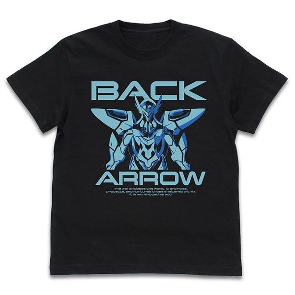 Back Arrow : 日版 (大碼)「無我」黑色 T-Shirt