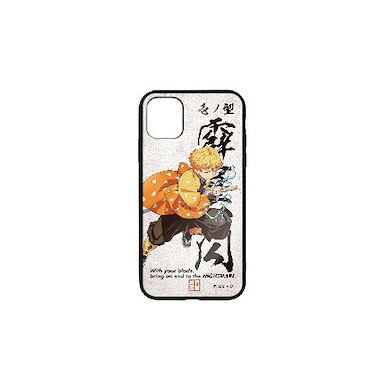 鬼滅之刃 「我妻善逸」iPhone [XR, 11] 強化玻璃 手機殼 Zenitsu Agatsuma Tempered Glass iPhone Case/XR,11【Demon Slayer: Kimetsu no Yaiba】
