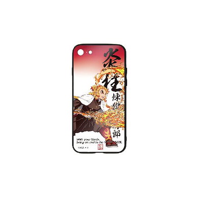 鬼滅之刃 「煉獄杏壽郎」iPhone [7, 8, SE] (第2代) 強化玻璃 手機殼 Kyojuro Rengoku Tempered Glass iPhone Case/7,8,SE (2nd Gen.)【Demon Slayer: Kimetsu no Yaiba】