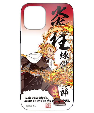 鬼滅之刃 「煉獄杏壽郎」iPhone [12, 12Pro] 強化玻璃 手機殼 Kyojuro Rengoku Tempered Glass iPhone Case/12,12Pro【Demon Slayer: Kimetsu no Yaiba】