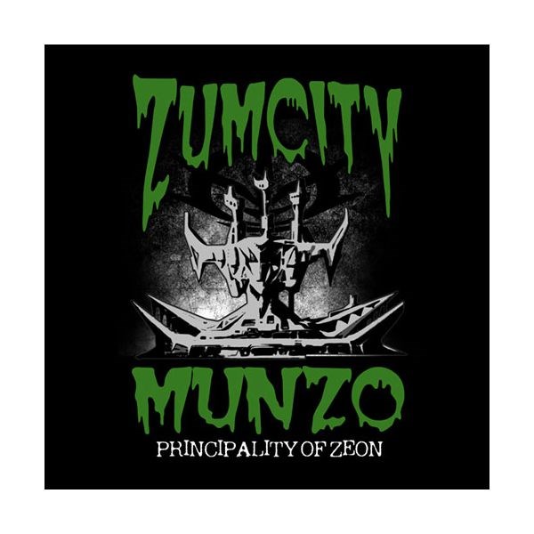 機動戰士高達系列 : 日版 (大碼)「ZUMCITY」公王庁舎 黑色 T-Shirt