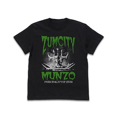 機動戰士高達系列 (大碼)「ZUMCITY」公王庁舎 黑色 T-Shirt ZUMCITY Royal Government Building T-Shirt /BLACK-L【Mobile Suit Gundam Series】