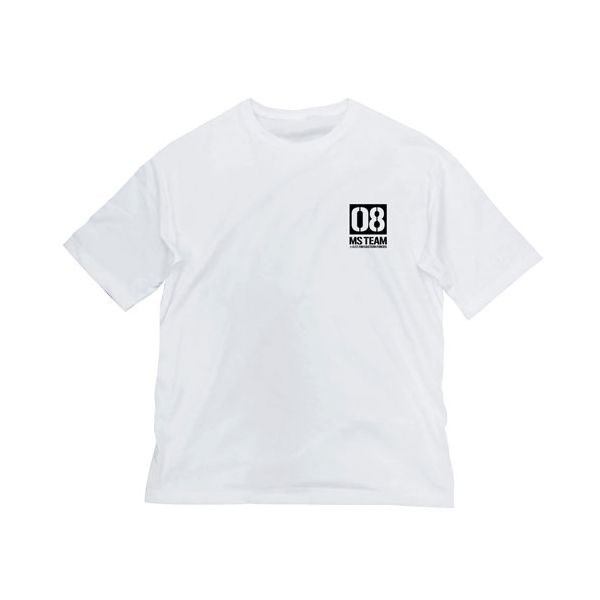 機動戰士高達系列 : 日版 (大碼)「第08MS小隊 E.F.F.」半袖 白色 T-Shirt