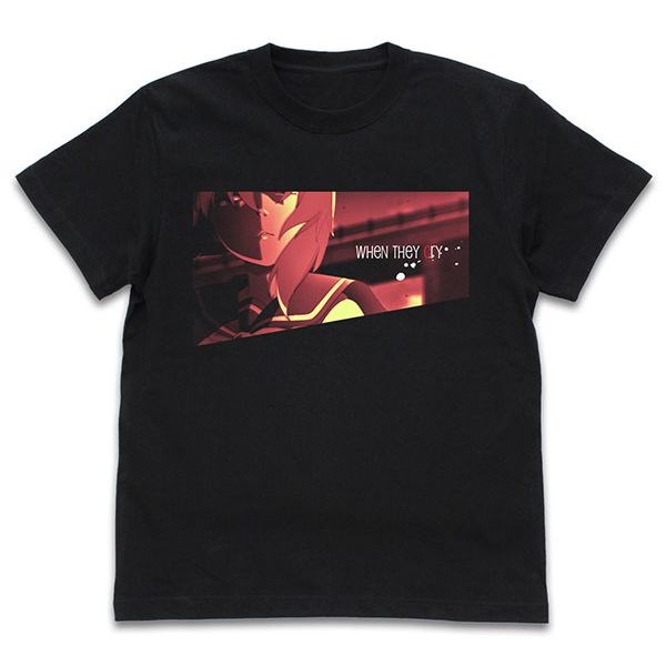 寒蟬鳴泣之時 : 日版 (中碼)「龍宮妮娜」黑色 T-Shirt
