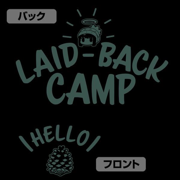 搖曳露營△ : 日版 (大碼)「LAID-BACK CAMP」黑色 薄身 外套