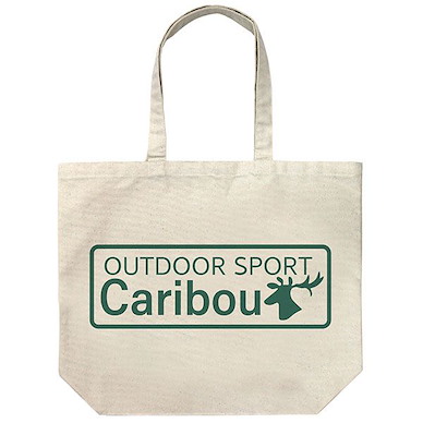搖曳露營△ 「OUTDOOR SPORT Caribou」米白 大容量 手提袋 Caribou Large Tote Bag /NATURAL【Laid-Back Camp】