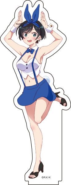 出租女友 「更科瑠夏」兔女郎 亞克力企牌 TV Anime BIG Acrylic Stand (3) Ruka Sarashina【Rent-A-Girlfriend】