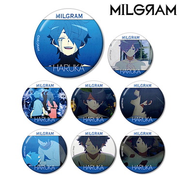 MILGRAM -米爾格倫- 「櫻井遙」(MV: 弱肉共食) 收藏徽章 (8 個入) Music Video Can Badge Haruka Weakness (8 Pieces)【Milgram】