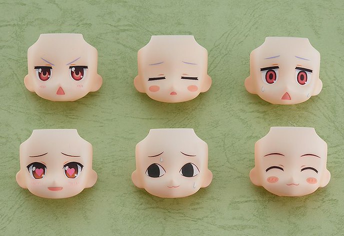 悠悠哉哉少女日和 : 日版 黏土人配件系列 替換用臉部表情 (6 個入)