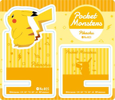 寵物小精靈系列 「比卡超」亞克力 手提電話座 Acrylic Smartphone Stand 1 Pikachu【Pokémon Series】