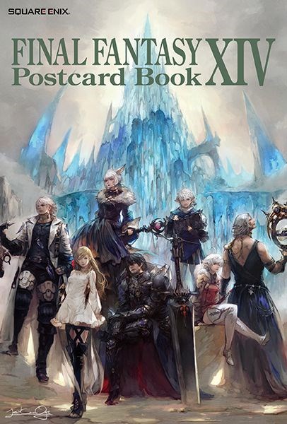 最終幻想系列 : 日版 「Final Fantasy XIV」Postcard Book