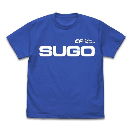 高智能方程式 : 日版 (中碼)「SUGO ASURADA」隊員 寶藍色 T-Shirt