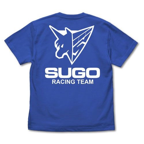 高智能方程式 : 日版 (細碼)「SUGO ASURADA」隊員 寶藍色 T-Shirt
