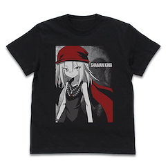 通靈王 (加大)「恐山安娜」黑色 T-Shirt Kyouyama Anna T-Shirt /BLACK-XL【Shaman King】