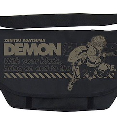鬼滅之刃 「我妻善逸」黑色 郵差袋 Zenitsu Agatsuma Messenger Bag /BLACK【Demon Slayer: Kimetsu no Yaiba】