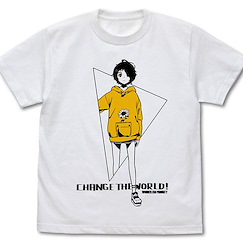 奇蛋物語 Wonder Egg Priority (加大)「大戶愛」白色 T-Shirt Ai Ohto T-Shirt /WHITE-XL【Wonder Egg Priority】