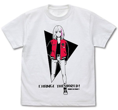奇蛋物語 Wonder Egg Priority (加大)「川井梨花」白色 T-Shirt Rika Kawai T-Shirt /WHITE-XL【Wonder Egg Priority】