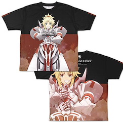 Fate系列 (大碼)「Saber (Mordred)」-神聖圓桌領域卡美洛- 雙面 全彩 T-Shirt Fate/Grand Order -Divine Realm of the Round Table: Camelot- Mordred Double-sided Full Graphic T-Shirt /L【Fate Series】