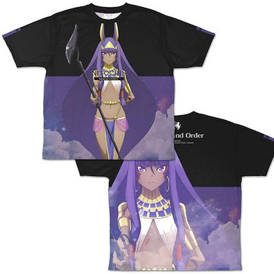 Fate系列 (中碼)「Caster (Nitocris)」-神聖圓桌領域卡美洛- 雙面 全彩 T-Shirt Fate/Grand Order -Divine Realm of the Round Table: Camelot- Nitocris Double-sided Full Graphic T-Shirt /M【Fate Series】