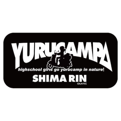 搖曳露營△ 「志摩凜」防水貼紙 Silhouette Rin Shima Waterproof Sticker【Laid-Back Camp】
