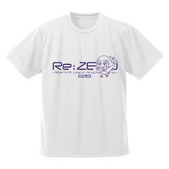 Re：從零開始的異世界生活 (加大)「艾米莉婭」吸汗快乾 T-Shirt Emilia Dry T-Shirt Deformed Ver./WHITE-XL【Re:Zero】