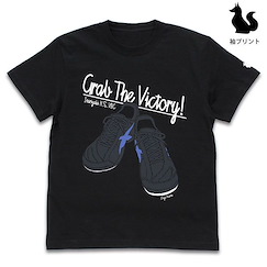 排球少年!! (細碼)「宮侑」鞋子 黑色 T-Shirt Atsumu Miya Shoes T-Shirt /BLACK-S【Haikyu!!】