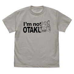 未分類 : 日版 (細碼)「I'm not OTAKU」青蛙DX 淺灰 T-Shirt