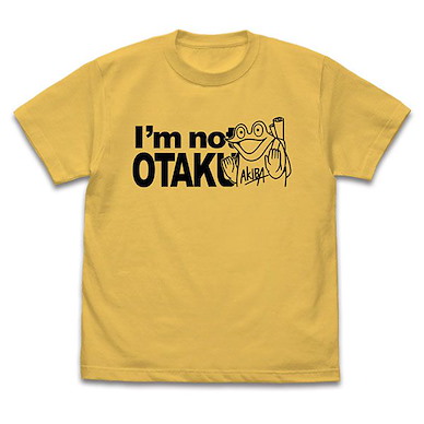 未分類 (中碼)「I'm not OTAKU」青蛙DX 香蕉黃 T-Shirt Kaeru DX Otaku Dewanai T-Shirt /BANANA-M
