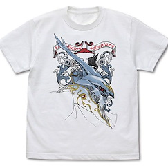 聖戰士登霸 : 日版 (大碼)「雪霸」白色 T-Shirt