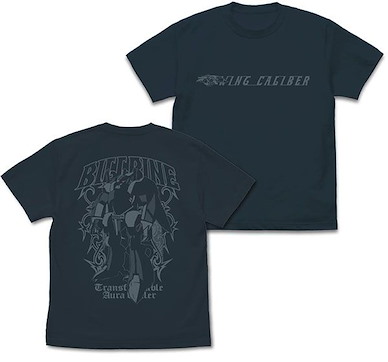 聖戰士登霸 (細碼)「翼霸」板岩灰 T-Shirt Billbine T-Shirt /SLATE-S【Aura Battler Dunbine】