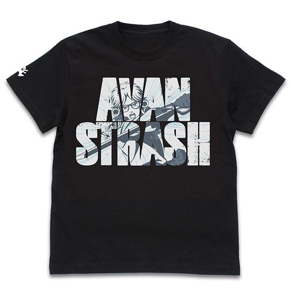 勇者鬥惡龍系列 : 日版 (加大)「艾斑」AVANSTRASH 黑色 T-Shirt