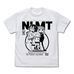 ぬるめた (NULL-META) : 日版 (中碼)「NLMT」白色 T-Shirt