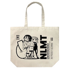 ぬるめた (NULL-META) 「NLMT」米白 大容量 手提袋 Large Tote Bag /NATURAL【NULLMETA】