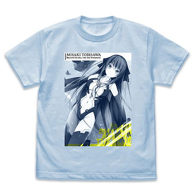 蒼之彼方的四重奏 (細碼)「鳶澤美咲」淺藍色 T-Shirt Misaki Tobisawa T-Shirt /LIGHT BLUE-S【Ao no Kanata no Four Rhythm】