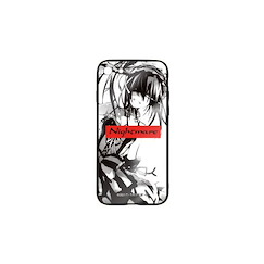 約會大作戰 「時崎狂三」iPhone [7, 8, SE] (第2代) 強化玻璃 手機殼 Kurumi Tokisaki Monotone Ver. Tempered Glass iPhone Case/7, 8, SE (2nd Gen.)【Date A Live】