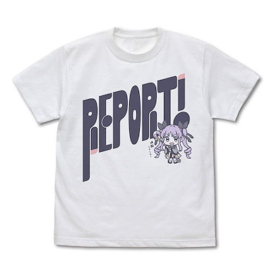 超異域公主連結 Re:Dive (中碼)「鏡華」白色 T-Shirt Kyouka's "Report!" T-Shirt /WHITE-M【Princess Connect! Re:Dive】