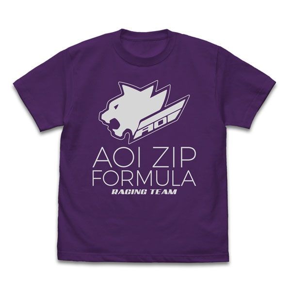 高智能方程式 : 日版 (加大)「AOI ZIP Formula」工作人員 紫色 T-Shirt