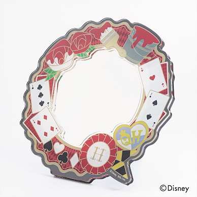 迪士尼扭曲樂園 「紅心寮」亞克力鏡子 Acrylic Stand Mirror A Heartslabyul Dormitory【Disney Twisted Wonderland】