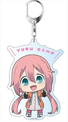 搖曳露營△ 「各務原撫子」Q版 匙扣 Deka Keychain Nadeshiko Kagamihara Deformed ver.2【Laid-Back Camp】