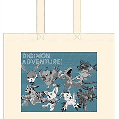數碼暴龍系列 コンテンツシード社限定插圖 手提袋 Tote Bag New Illustration ver.【Digimon Series】