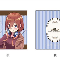 五等分的新娘 「中野三玖」方形 Cushion TV Anime Square Cushion Miku【The Quintessential Quintuplets】