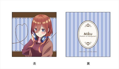 五等分的新娘 「中野三玖」方形 Cushion TV Anime Square Cushion Miku【The Quintessential Quintuplets】