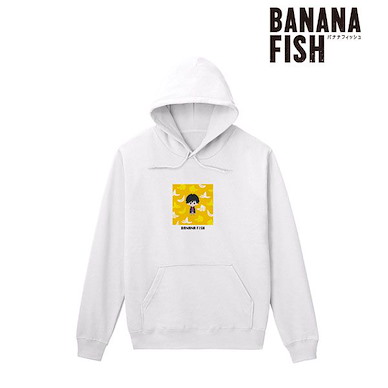 Banana Fish (大碼)「奧村英二」NordiQ 男裝 白色 連帽衫 Eiji Okumura NordiQ Hoodie Men's L【Banana Fish】