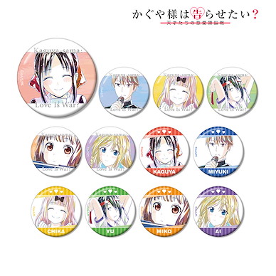 輝夜姬想讓人告白 Ani-Art 亞克力徽章 (12 個入) Ani-Art Acrylic Can Badge (12 Pieces)【Kaguya-sama: Love Is War】
