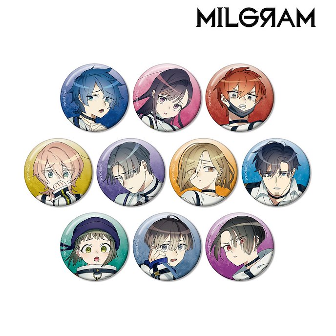 MILGRAM -米爾格倫- : 日版 收藏徽章 MV Ver. (10 個入)