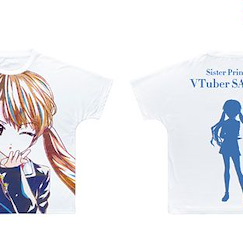 虛擬偶像 (大碼)「咲耶」Ani-Art 男女通用 T-Shirt Sakuya Sakuya Ani-Art Full Graphic T-Shirt Unisex L【Virtual YouTuber】