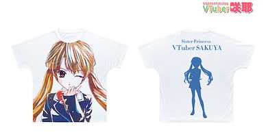 虛擬偶像 (大碼)「咲耶」Ani-Art 男女通用 T-Shirt Sakuya Sakuya Ani-Art Full Graphic T-Shirt Unisex L【Virtual YouTuber】