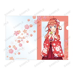五等分的新娘 「中野五月」櫻和裝 Ver. A4 文件套 Original Illustration Cherry Blossom Kimono Ver. Clear File Itsuki【The Quintessential Quintuplets】
