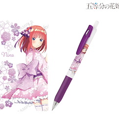 五等分的新娘 「中野二乃」櫻和裝 Ver. 黑色中性筆 Original Illustration Cherry Blossom Kimono Ver. Gel Ink Ballpoint Pen Nino【The Quintessential Quintuplets】