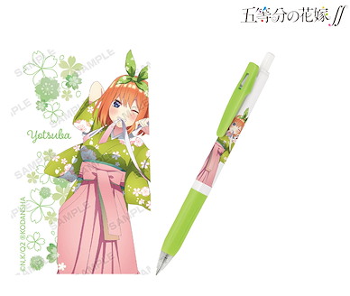 五等分的新娘 「中野四葉」櫻和裝 Ver. 黑色中性筆 Original Illustration Cherry Blossom Kimono Ver. Gel Ink Ballpoint Pen Yotsuba【The Quintessential Quintuplets】